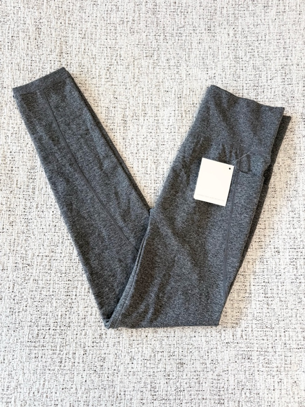 Connection 18 Gray High-Waist Leggings